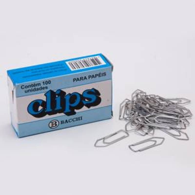 CLIPS 2/0 cx. c/ 100 Unid. - BACCHI BACCHI