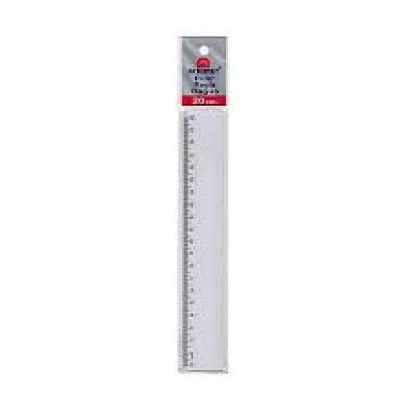 RÉGUA 20cm PLÁSTICATRANSPARENTE - ACRIMET ACRIMET