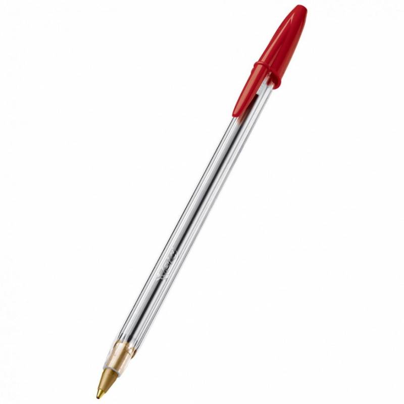 CANETA ESFEROGRÁFICA CRISTAL VERMELHA - BIC BIC