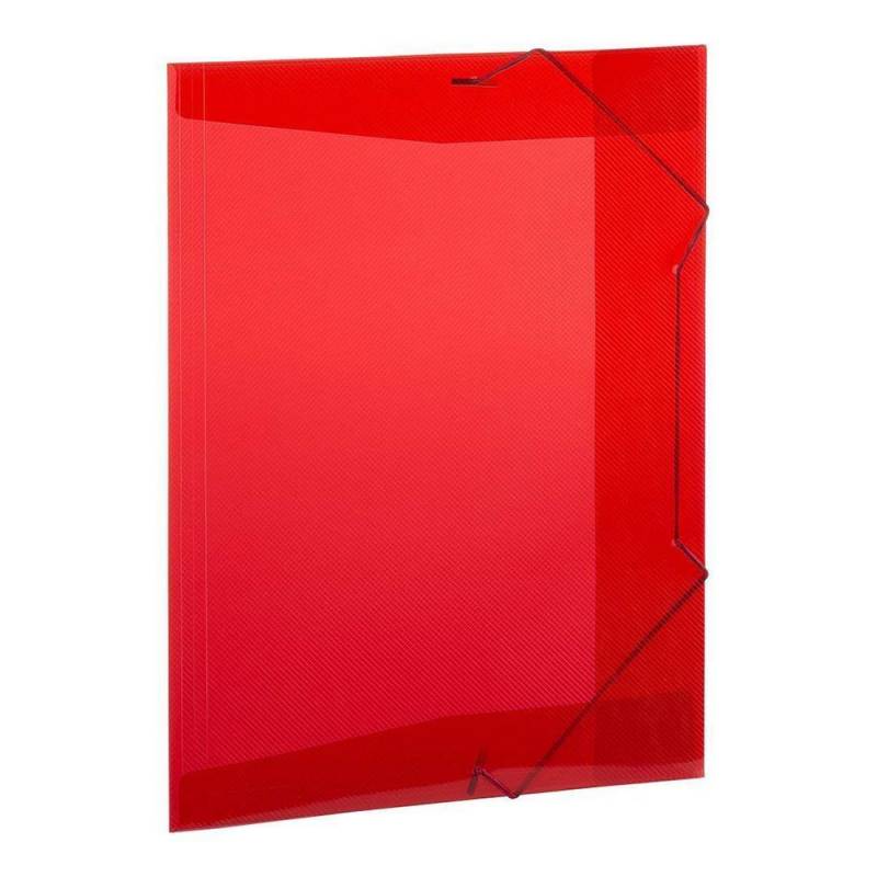 PASTA ABA ELÁSTICO OFÍCIO 335x245mm VERMELHA - ACP ACP