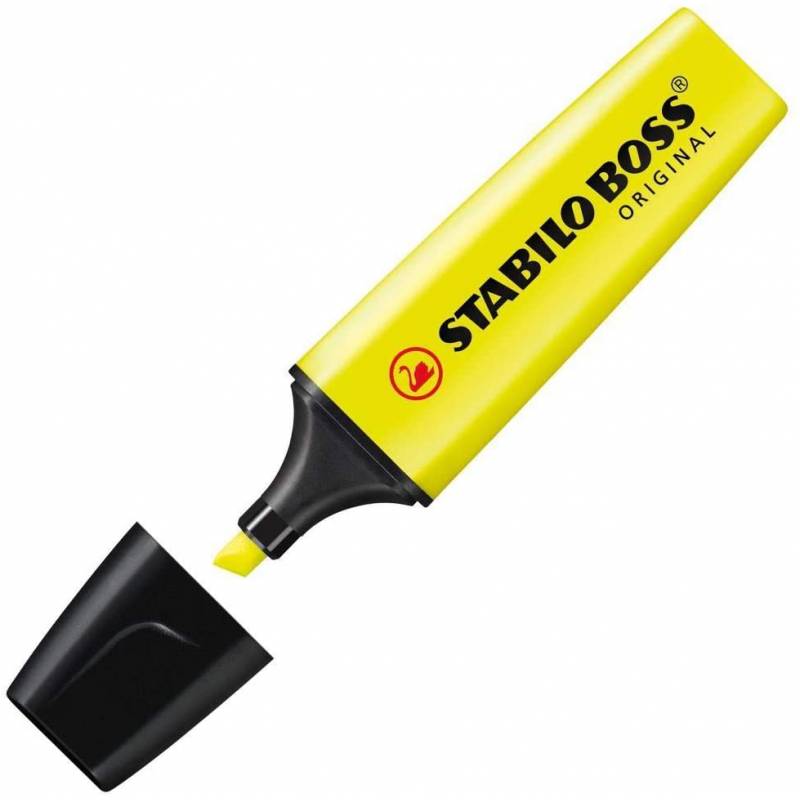 MARCA TEXTO AMARELO - STABILO BOSS STABILO