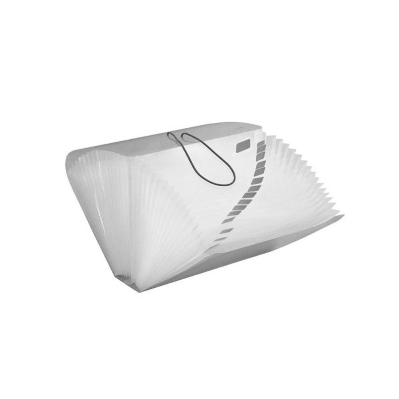 PASTA SANFONADA CHEQUE C/ 31 DIVISÓRIAS CRISTAL - ACP  ACP