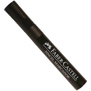 PINCEL MARCADOR PERMANENTE PRETO - FABER CASTELL
