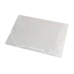 PASTA ABA ELÁSTICO OFÍCIO 335x245mm CRISTAL- ACP
