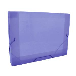 PASTA ABA ELÁSTICO OFÍCIO 335x245x20mm LILÁS - ACP