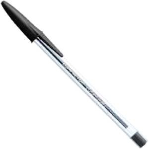 CANETA ESFEROGRÁFICA ECONOMIC 1.0mm PRETA - COMPACTOR
