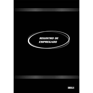LIVRO REGISTRO EMPREGADOS 215x315mm C/ 100Fls - SÃO DOMINGOS