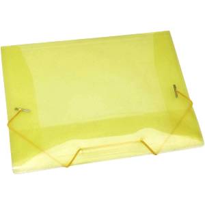 PASTA ABA ELÁSTICO MINI 250x165x20mm AMARELA - ACP