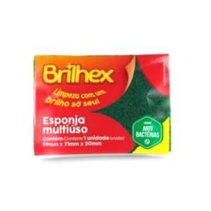 ESPONJA MULTIUSO DUPLA FACE - BRILHEX ALKLIN